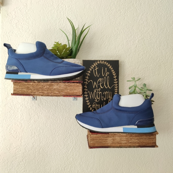 Tory Burch Shoes - Tory Burch 💜 Laney Neoprene Runners Sneakers HTF